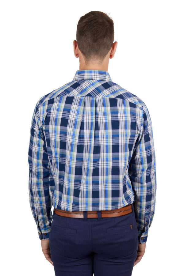 Men's Sean Check 2-Pocket Long Sleeve Shirt