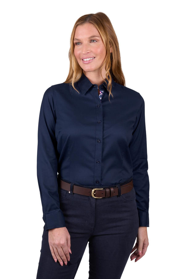 Thomas Cook - Women's Kelsey Long Sleeve Shirt in Navy