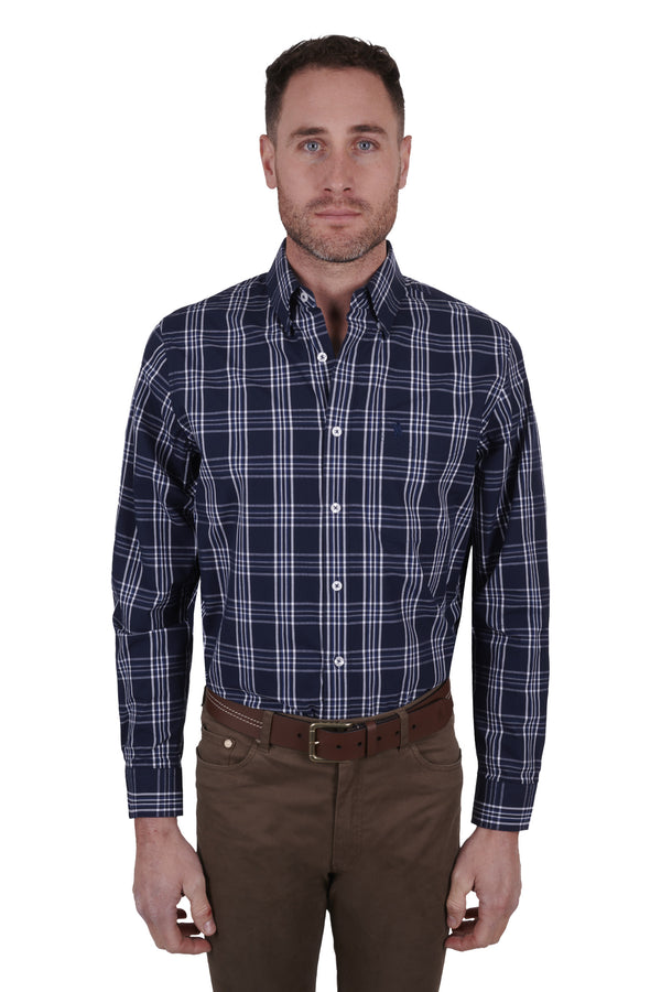 Spencer Check 1 Pocket Long Sleeve Shirt