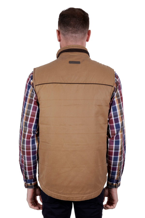 Fraser Faux Oilskin Vest