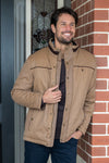 Fraser Faux Oilskin Jacket