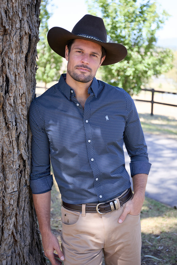 Men's David Tailored Long Sleeve Shirt