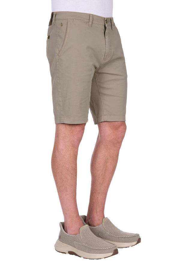 Men’s Justin Stretch Short in Stone
