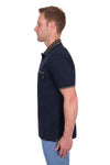 Men’s Short Sleeve Tailored Polo with 1 Pocket in Navy