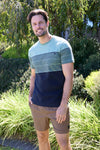 Thomas Cook Men's Jason 1 Pocket Short Sleeve Tee in Navy/Sage