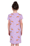 Girl’s Farm Friends Glow in the Dark Nightie in Lilac