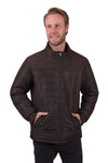Thomas Cook Mens Nathan Reversable Jacket in Dark Brown/Navy