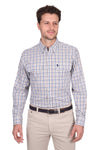 Men’s Chad Check 2-Pocket Long Sleeve Shirt by Thomas Cook
