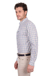 Men’s Chad Check 2-Pocket Long Sleeve Shirt by Thomas Cook