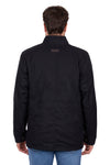 Men’s Louis Light Weight Oilskin Jacket in Black