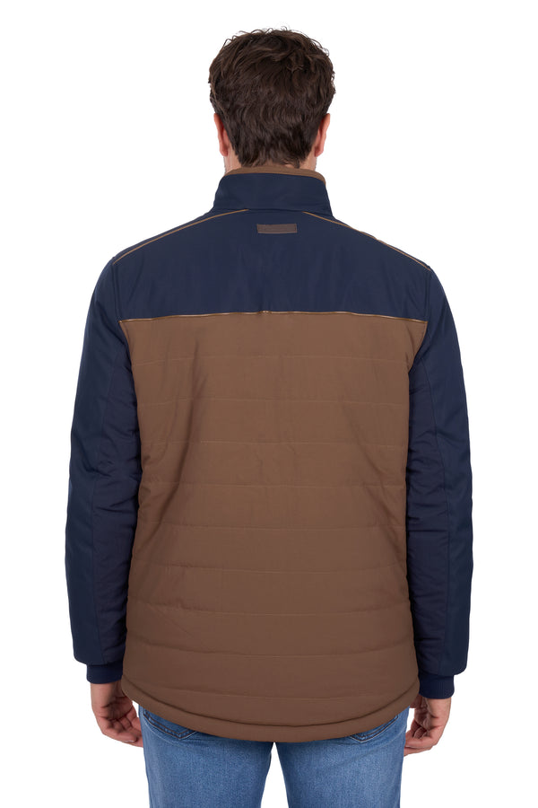 Men's Toby Reversible Jacket in Navy or Tan