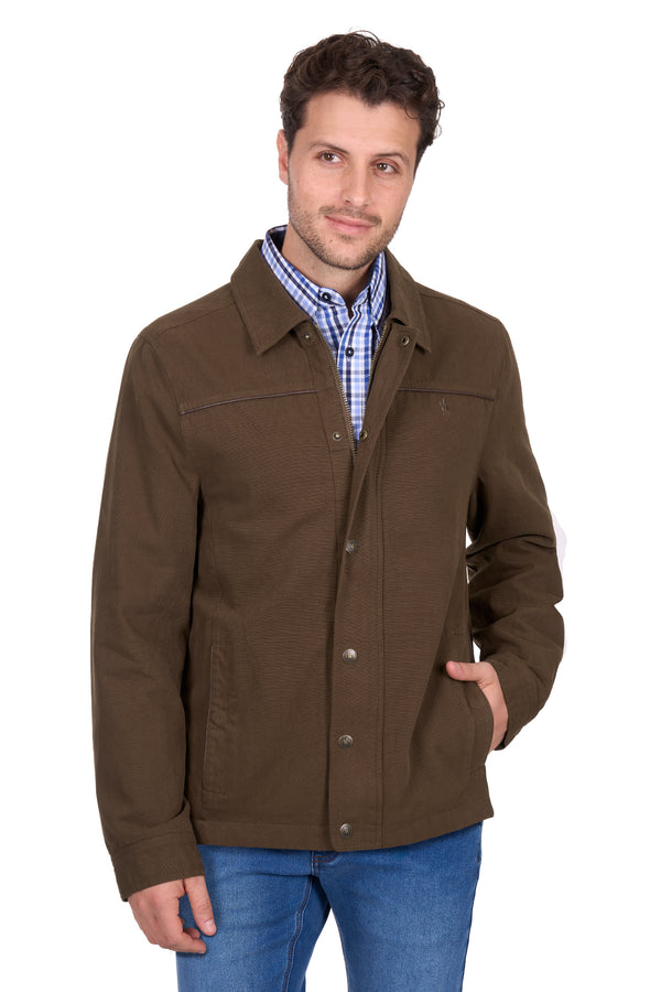 Men’s Lucas Jacket by Thomas Cook in Tobacco