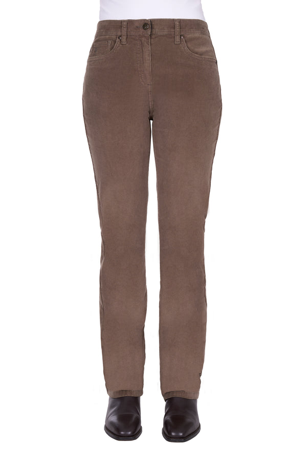 Thomas Cook Women’s Becky Corduroy Pant 32" Leg in Greystone