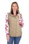 Thomas Cook Women’s Astrid Reversible Vest in Tan/Navy