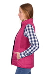 Thomas Cook Women’s Mayfield Reversible Vest in Hot Pink/Navy