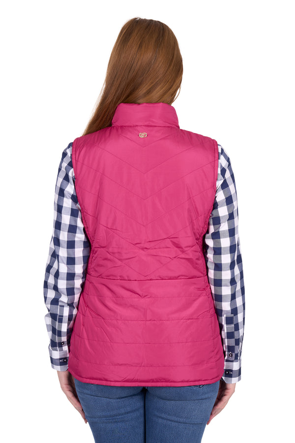 Thomas Cook Women’s Mayfield Reversible Vest in Hot Pink/Navy