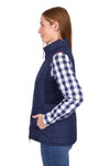 Thomas Cook Women’s Mayfield Reversible Vest in Hot Pink/Navy