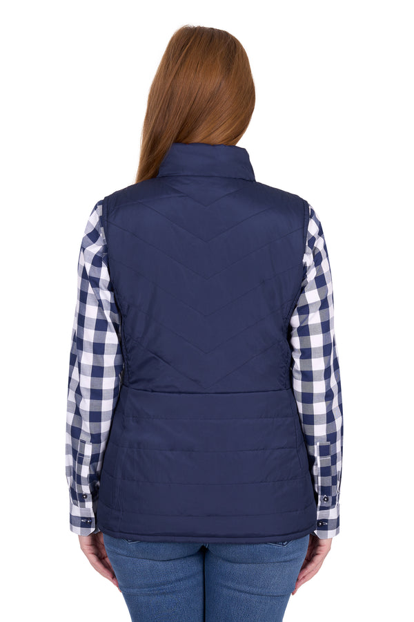 Thomas Cook Women’s Mayfield Reversible Vest in Hot Pink/Navy