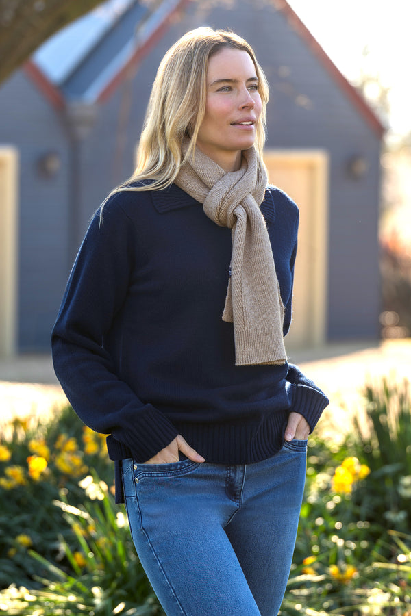 Thomas Cook Ladies Hannah Scarf in Oatmeal