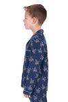 Boy's Thomas Cook Ezra Long Sleeve Pjamas in Navy