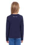 Girl's Kelly Long Sleeve Shirt in Navy