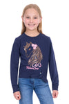 Thomas Cook Girl's Mia Crew Jumper in Navy