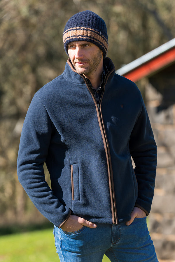 Thomas Cook Men’s Adrian Polar Fleece Jacket in Navy