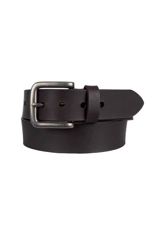 Thomas Cook Heritage Leather Belt in Chocolate