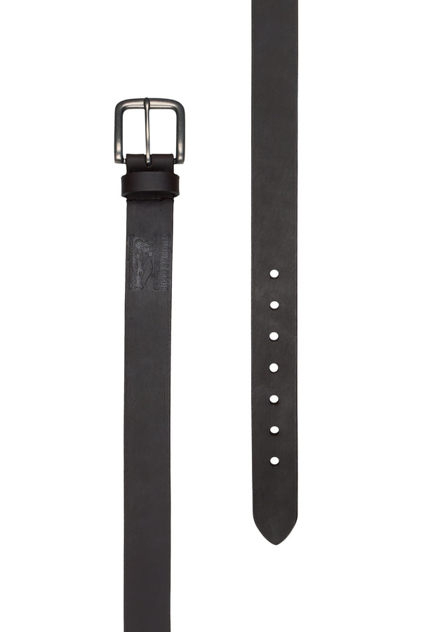Thomas Cook Heritage Leather Belt in Chocolate