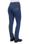 Womens Lucy Slim Leg Jean in Mid Wash