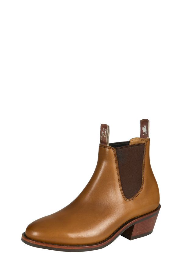 Women’s Hampton Dress Boot in Golden Tan