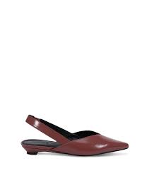 Taylor Flat Shoe in Red Beans