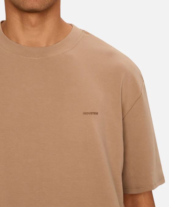 Mens T-Shirt - The Newport Tee in Biscotti