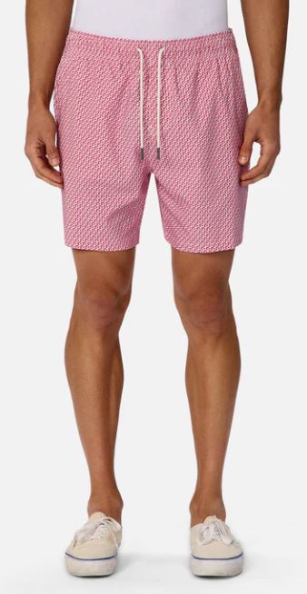 The Cayman Mens Swim Shorts in Pink