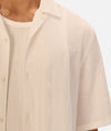 The Marbella Short Sleeve Shirt in Cream