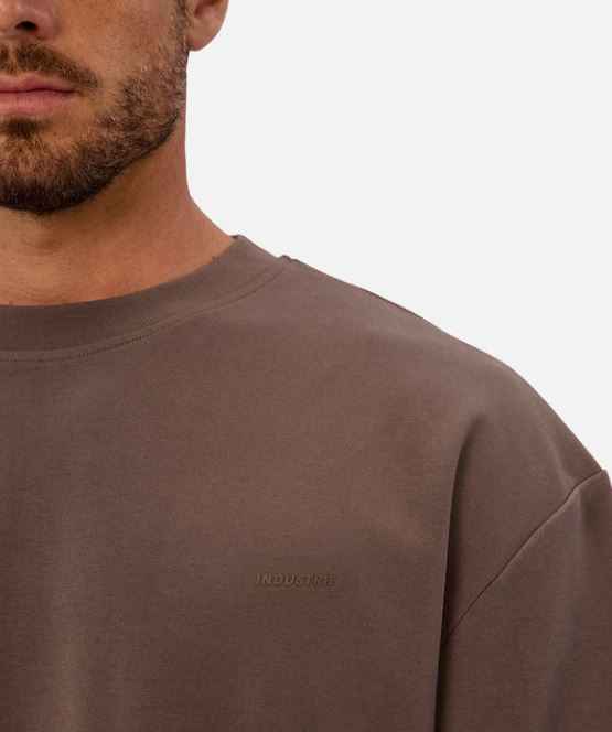 Men's - The Newport Tee in Mocha
