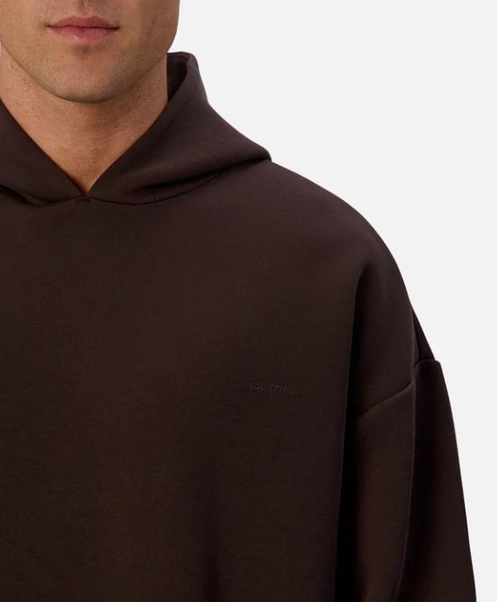 Men's Industrie The Del Sur Tech Hoodie in Umber