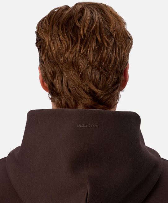 Men's Industrie The Del Sur Tech Hoodie in Umber