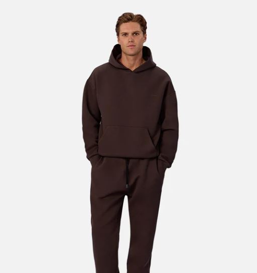 Men's Industrie The Del Sur Tech Hoodie in Umber