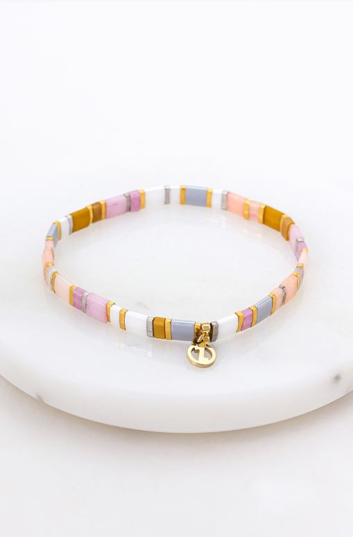 Zafino Tile Bracelet in Pastel
