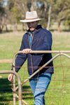 Men's Toby Reversible Jacket in Navy or Tan