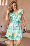 Ladies Twiggy Dress in Tropical Breeze