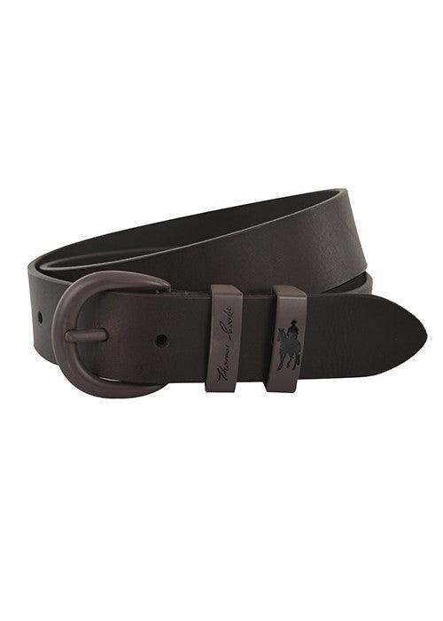 Thomas Cook - Chocolate Twin Keeper Belt - Folk Road