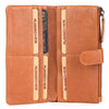 Rugged Hide – Women's Veronica Wallet in Tan