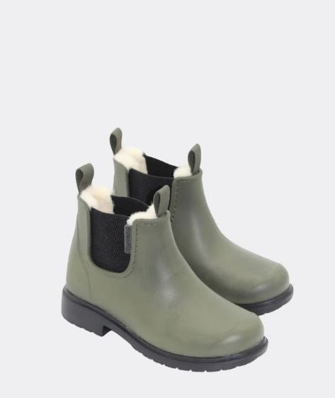 Ladies Human Cooma II Gumboot in Vintage Green