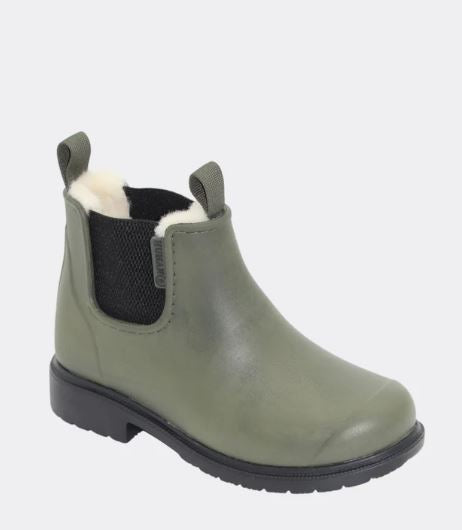 Ladies Human Cooma II Gumboot in Vintage Green