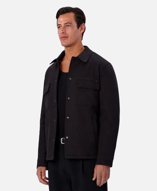 The New Westport Jacket in Black / Obsidian