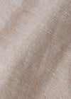 Men's Long Sleeve Linen Blend Shirt in Wheat