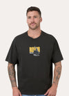 Who Gives A Buck Men's Box Fit T-Shirt in Black