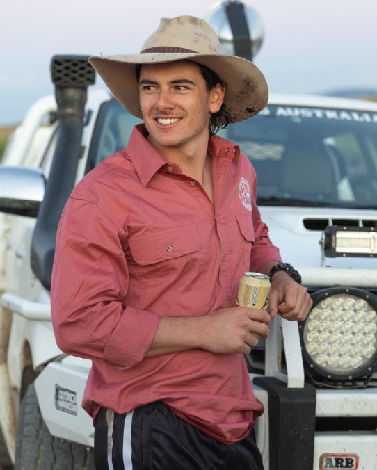 Pig Chasing Australia Mens Workshirt in Canyon